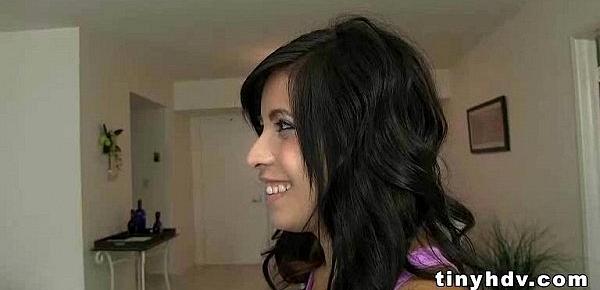  Petite tiny girl drilled Jasmine Gomez 5 91